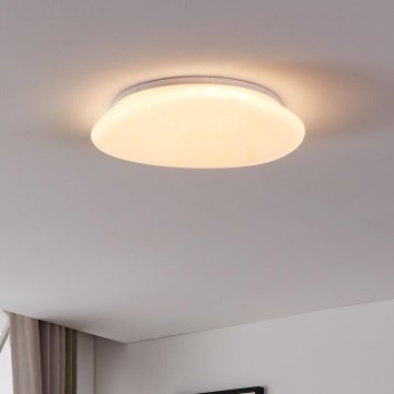 Eglo - LED RGBW stropna svetilka z možnostjo zatemnitve LED/21,6W/230V premer 43 cm
