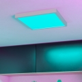 Eglo - LED RGBW stropna svetilka za kopalnico z možnostjo zatemnitve LED/13,5W/230V 2700-6500K 29,5x29,5 cm IP44 bela