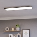 Eglo - LED RGBW zatemljiv površinsko montiran stropni LED panel/34W/230V 2700-6500K 120x30 cm črn
