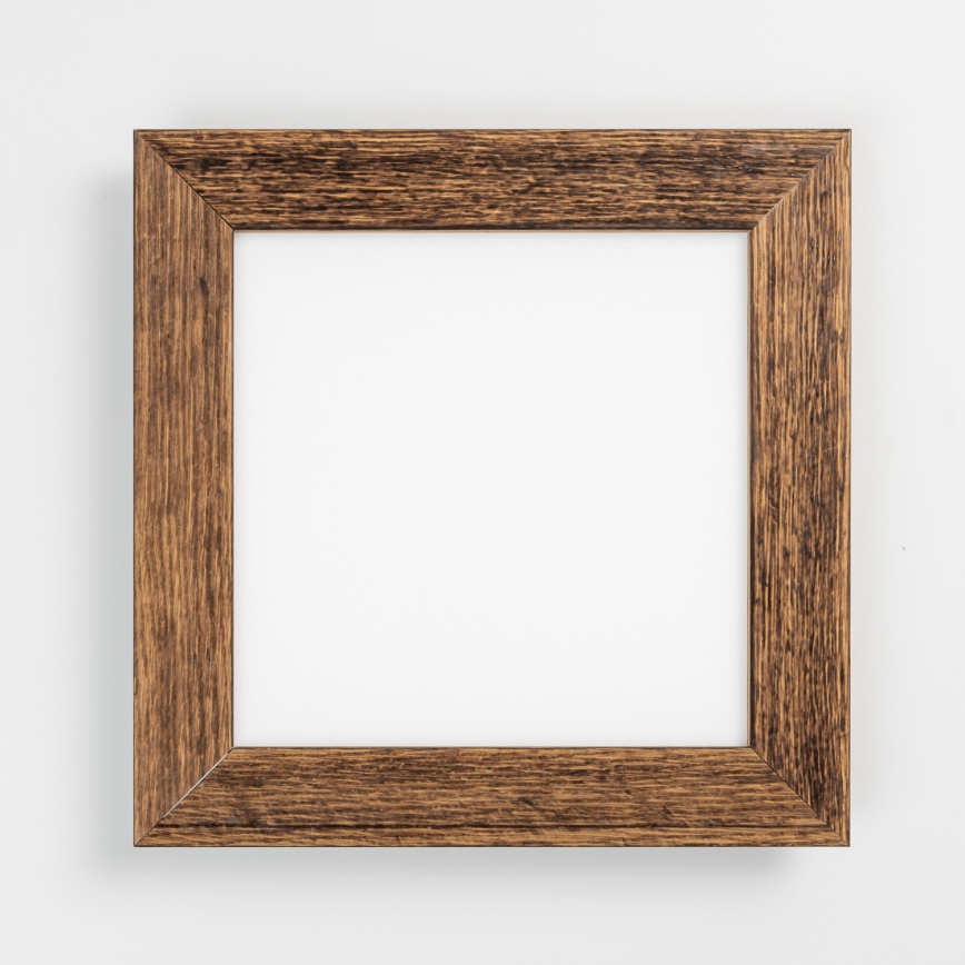 Eglo - LED RGBW zatemljiv nadometni panel SALOBRENA-C WOOD LED/16W/230V 2700-6500K 34x34 cm rjav + daljinski upravljalnik