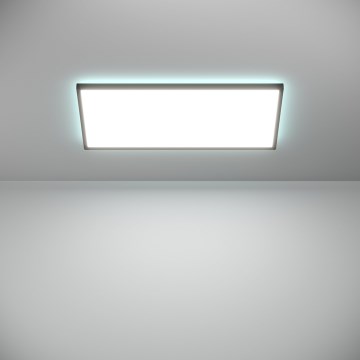 Eglo - LED RGBW Zatemnitvena kopalniška stropna svetilka LED/17,2W/230V 2700-6500K 30x57cm IP44 črna ZigBee