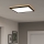 Eglo - LED RGBW Zatemnitvena kopalniška stropna svetilka LED/17,6W/230V 2700-6500K 39x39 cm IP44 črna ZigBee