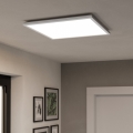 Eglo - LED RGBW Zatemnitvena kopalniška stropna svetilka LED/17W/230V 2700-6500K 50x50 cm IP44 bela ZigBee