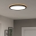 Eglo - LED RGBW Zatemnitvena kopalniška stropna svetilka LED/18,5W/230V 2700-6500K pr.38,9cm IP44 črna ZigBee