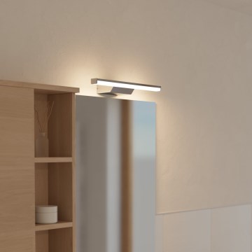 Eglo - LED RGBW Zatemnitvena osvetlitev kopalniškega ogledala LED/12W/230V 2700-6500K IP44 mat krom
