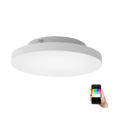 Eglo - LED RGBW Zatemnitvena stropna svetilka LED/15,7W/230V ZigBee