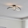 Eglo - LED RGBW Zatemnitvena stropna svetilka LED/22W/230V 2700-6500K črna