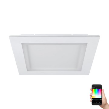 Eglo - LED RGBW Zatemnitvena stropna svetilka LED/27,9W/230V 2700-6500K