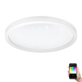 Eglo - LED RGBW Zatemnitvena stropna svetilka LED/34,5W/230V 2700-6500K