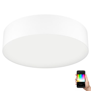 Eglo - LED RGBW Zatemnitvena stropna svetilka LED/35W/230V 2700-6500K bela