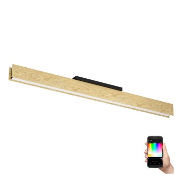 Eglo - LED RGBW Zatemnitvena stropna svetilka LED/35W/230V 2700-6500K