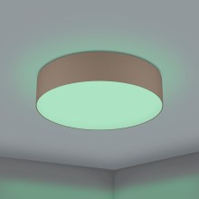 Eglo - LED RGBW Zatemnitvena stropna svetilka LED/35W/230V 2700-6500K rjava