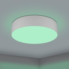 Eglo - LED RGBW Zatemnitvena stropna svetilka LED/35W/230V 2700-6500K siva