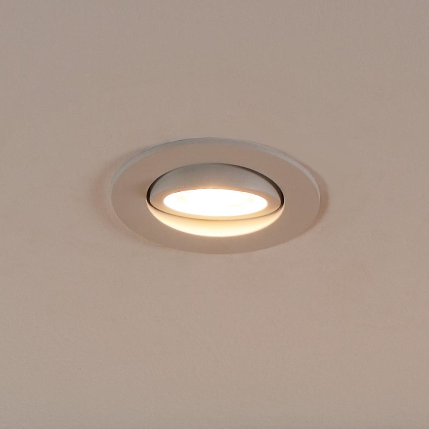 Eglo - LED RGBW Zatemnitvena vgradna svetilka LED/5W/230V ZigBee