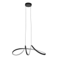 Eglo - LED RGBW Zatemnitveni lestenec na vrvici LED/22W/230V 2700-6500K črna