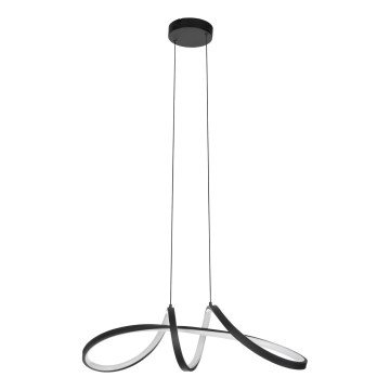 Eglo - LED RGBW Zatemnitveni lestenec na vrvici LED/22W/230V 2700-6500K črna