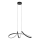 Eglo - LED RGBW Zatemnitveni lestenec na vrvici LED/22W/230V 2700-6500K črna