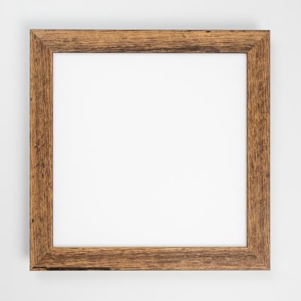 Eglo - LED RGBW Zatemnitveni nadgradni panel SALOBRENA-C WOOD LED/21W/230V 2700-6500K 49,5x49,5 cm rjava + Daljinski upravljalnik