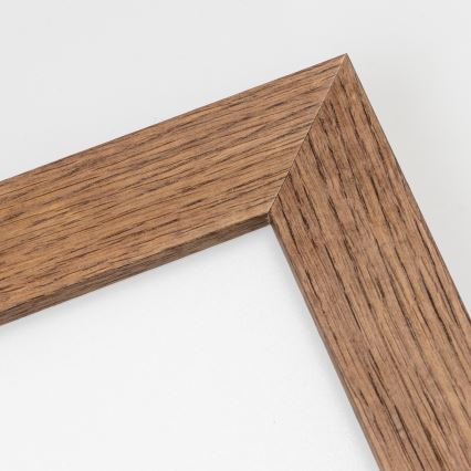 Eglo - LED RGBW Zatemnitveni nadgradni panel SALOBRENA-C WOOD LED/21W/230V 2700-6500K 49,5x49,5 cm temno rjava + Daljinski upravljalnik