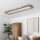 Eglo - LED RGBW Zatemnitveni panel SALOBRENA-C WOOD LED/31W/230V 2700-6500K 34x124 cm rjava + Daljinski upravljalnik