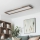 Eglo - LED RGBW Zatemnitveni panel SALOBRENA-C WOOD LED/31W/230V 2700-6500K 34x124 cm temno rjava + Daljinski upravljalnik