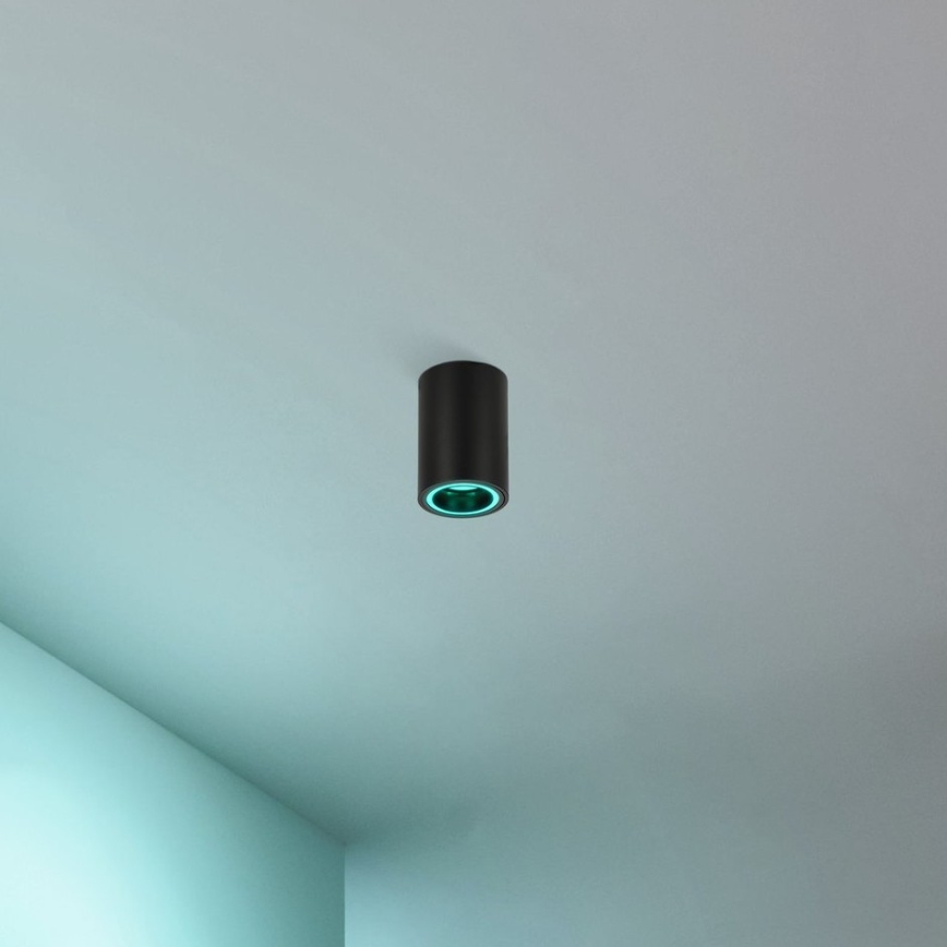 Eglo - LED RGBW Zatemnitveni reflektor LED/4,9W/230V 2700-6500K črna