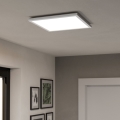 Eglo - LED RGBW zatemnjiva stropna svetilka za kopalnico LED/17,6W/230V 2700-6500K 39x39 cm IP44 bela ZigBee
