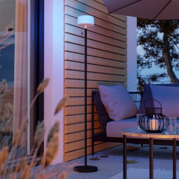 Eglo - LED RGBW zunanja stoječa polnilna svetilka z možnostjo zatemnitve LED/2,2W/3,7V 3000K 2200 mAh IP54