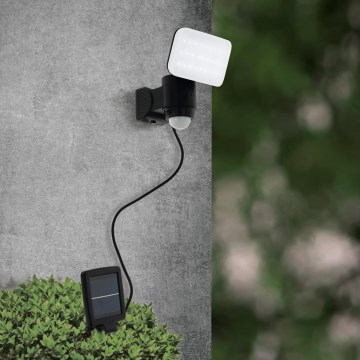 Eglo - LED Solar Wall Light with Sensor LED/3.7V 1800 mAh IP44