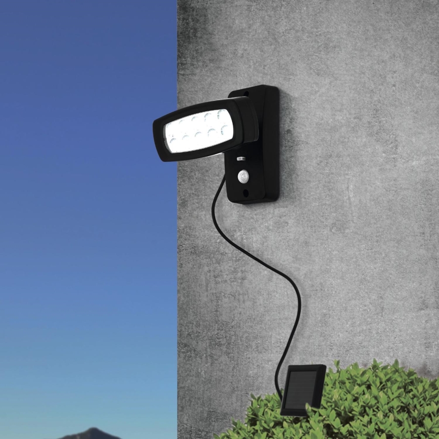 Eglo - LED Solarna stenska svetilka s senzorjem LED/1,2V 600 mAh IP44