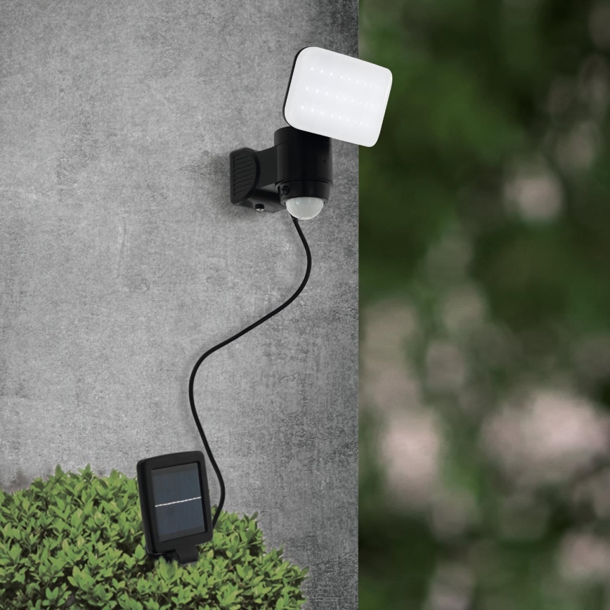 Eglo - LED Solarna stenska svetilka s senzorjem LED/3,7V 1800 mAh IP44