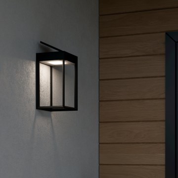 Eglo - LED Solarna stenska svetilka s senzorjem LED/6,5W/3,7V IP44