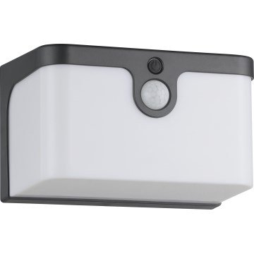 Eglo - LED Solarna stenska svetilka s senzorjem LED/7,3W/4,5V IP44