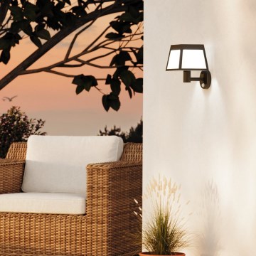 Eglo - LED Solarna stenska svetilka s senzorjem LED/7,5W/3,7V IP44