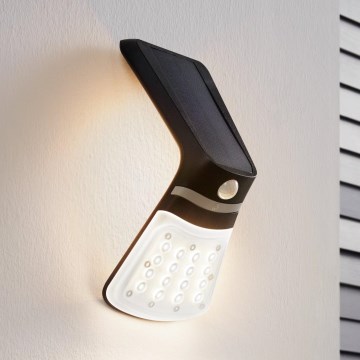 Eglo - LED solarna svetilka s senzorjem LED/2W/3,7V 1200 mAh IP44
