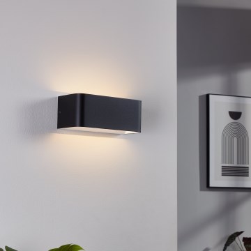 Eglo - LED Stenska svetilka LED/10W/230V 3000K črna