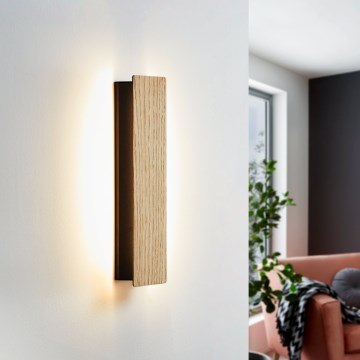 Eglo - LED Stenska svetilka LED/12W/230V 3000K rjava