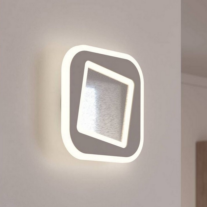 Eglo - LED Stenska svetilka LED/12W/230V 4000K bela