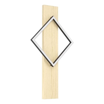 Eglo - LED stenska svetilka LED/13W/230V črna/bež