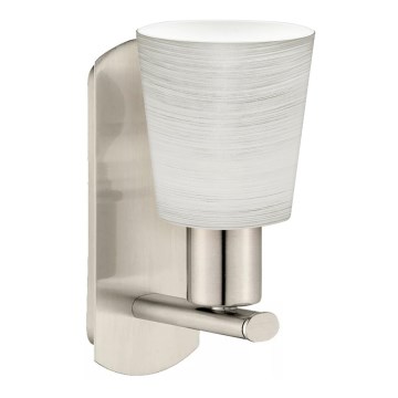 Eglo - LED Stenska svetilka MY CHOICE 1xE14/4W/230V mat krom/krem barva
