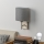 Eglo - LED Stenska svetilka TUNJA 1xE27/60W/230V mat krom/siva