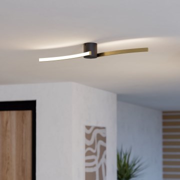 Eglo - LED Stropna svetilka LED/12W/230V 4000K zlata