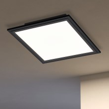Eglo - LED Stropna svetilka LED/14W/230V 30x30 cm črna