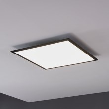 Eglo - LED Stropna svetilka LED/33W/230V 60x60 cm črna