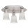 Eglo - LED Stropna svetilka MY CHOICE 3xE14/4W/230V mat krom/krem barva