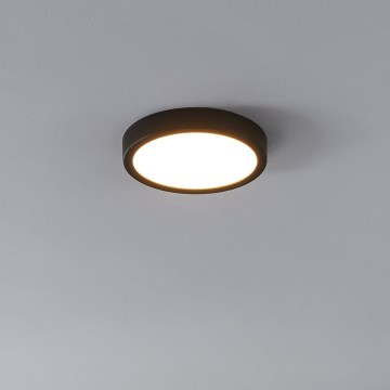 Eglo - LED Stropna svetilka s senzorjem LED/17W/230V 3000K črna