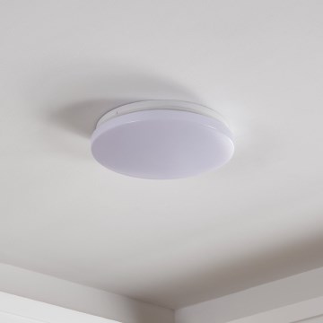 Eglo - LED stropna svetilka za kopalnico LED/18W/230V premer 31 cm IP54 bela