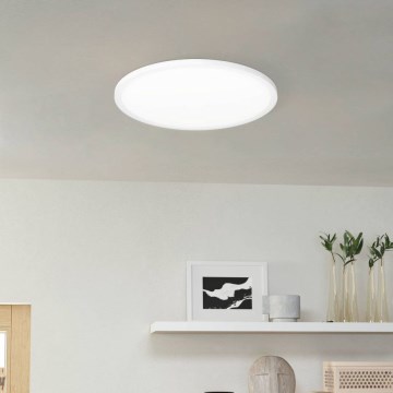 Eglo - LED stropna svetilka za kopalnico LED/20,2W/230V premer 39 cm IP54 bela