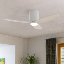 Eglo  - LED Stropni ventilator LED/15W/230V + Daljinski upravljalnik