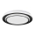 Eglo - LED stropno svetilo LED/24W/230V 2700/4000/6500K Ø 40 cm črna